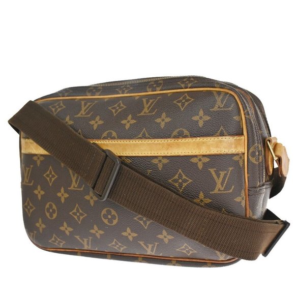 LOUIS VUITTON Reporter PM Crossbody Shoulder Bag Monogram Leather M45254 35YA106 - Picture 1 of 16